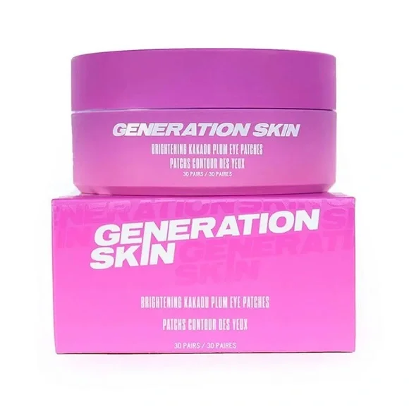 💗SAND & SKY Australian Emu Mask & GENERATION SKIN Brightening Plum Eye Patch